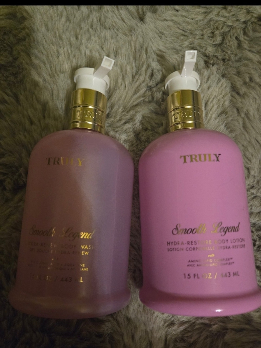 TRULY Smooth Legend Body Wash & Lotion Duo - Pink